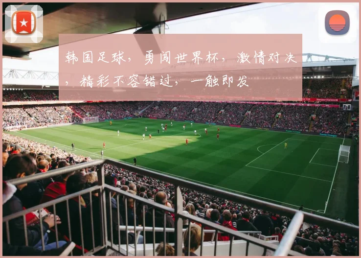 韩国足球，勇闯世界杯，激情对决，精彩不容错过，一触即发